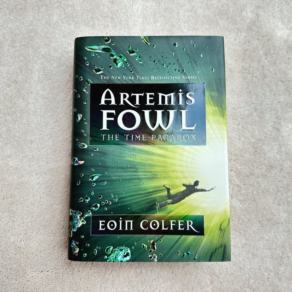 Artemis Fowl The Time Paradox by Eoin Colfer Hardcover Book